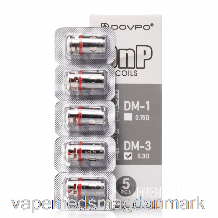 Vape Væske Dovpo Dnp Erstatning Spoiler 0,3 Ohm Dnp Dm-3 Spoiler
